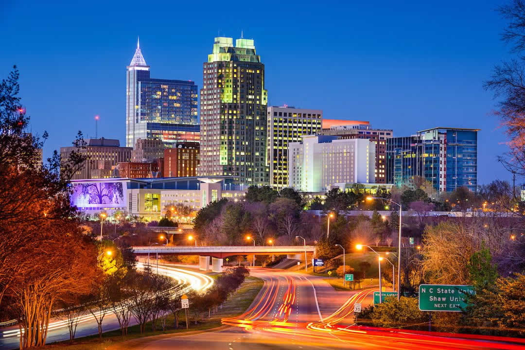 Raleigh, North Carolina skyline